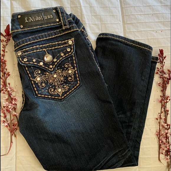 L.A. idol Denim - L.A Idol USA Capri dark Jean